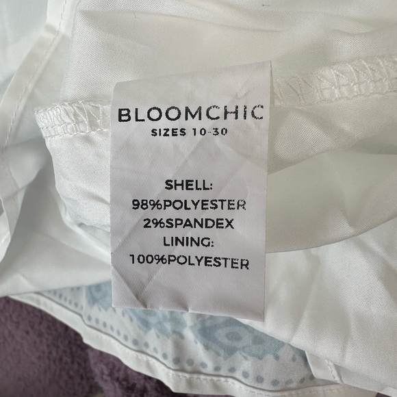 NWT-BEAUTIFUL BloomChic Boho Dress w/ liner. Size: Plus 22-24 - Picture 14 of 16